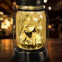 Kerry Blue Terrier Dog Gifts for Women/Men, Pet Solar Lanterns Terrier Dog Lovers Lantern Pet Loss Dog Memorial Lights Solar Garden Decoration for Yard,Patio,Backyard,Torches Light