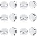 Kerryjewl Earring Backs Rubber,12pcs Soft Clear Earring Backs for Studs,Hypoallergenic Silicone Earrings Backs Replacement for Women(White)
