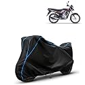 Kerwa Waterproof Bike Cover Compatible with Bajaj Platina 110 | Dust Proof, UV-Resistant, All-Weather Protection Bike Body Cover, Windproof Elastic Bottom