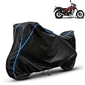Kerwa Waterproof Bike Cover Compatible with Bajaj Avenger Street 160 | Dust Proof, UV-Resistant, All-Weather Protection Bike Body Cover, Windproof Elastic Bottom