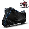 Kerwa Waterproof Bike Cover Compatible with Bajaj Pulsar P150 | Dust Proof, UV-Resistant, All-Weather Protection Bike Body Cover, Windproof Elastic Bottom
