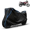 Kerwa Waterproof Bike Cover Compatible with Bajaj Pulsar 220 F | Dust Proof, UV-Resistant, All-Weather Protection Bike Body Cover, Windproof Elastic Bottom