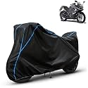 Kerwa Waterproof Bike Cover Compatible with Bajaj Pulsar RS 200 | Dust Proof, UV-Resistant, All-Weather Protection Bike Body Cover, Windproof Elastic Bottom