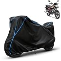 Kerwa Waterproof Bike Cover Compatible with Honda Shine 100 | Dust Proof, UV-Resistant, All-Weather Protection Bike Body Cover, Windproof Elastic Bottom