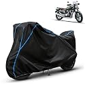 Kerwa Waterproof Bike Cover Compatible with Honda Heness CB 350 | Dust Proof, UV-Resistant, All-Weather Protection Bike Body Cover, Windproof Elastic Bottom