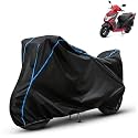 Kerwa Waterproof Bike Cover Compatible with Honda Dio | Dust Proof, UV-Resistant, All-Weather Protection Bike Body Cover, Windproof Elastic Bottom
