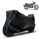 Kerwa Waterproof Bike Cover Compatible with Honda CB 350 | Dust Proof, UV-Resistant, All-Weather Protection Bike Body Cover, Windproof Elastic Bottom