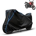 Kerwa Waterproof Bike Cover Compatible with Honda X Blade | Dust Proof, UV-Resistant, All-Weather Protection Bike Body Cover, Windproof Elastic Bottom
