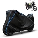 Kerwa Waterproof Bike Cover Compatible with Honda SP 125 | Dust Proof, UV-Resistant, All-Weather Protection Bike Body Cover, Windproof Elastic Bottom