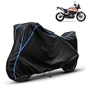 Kerwa Waterproof Bike Cover Compatible with KTM 250 Adventure | Dust Proof, UV-Resistant, All-Weather Protection Bike Body Cover, Windproof Elastic Bottom