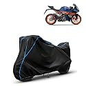 Kerwa Waterproof Bike Cover Compatible with KTM RC 200 | Dust Proof, UV-Resistant, All-Weather Protection Bike Body Cover, Windproof Elastic Bottom