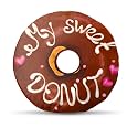 Kesar Enterprises DonutDoughnut CushionPillow Velvet FabricBirthday