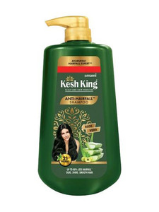 kesh king k-king ayurvedic anti-hairfall shampoo with aloe  21 ayurvedic herbs - 1000ml 1000 ml