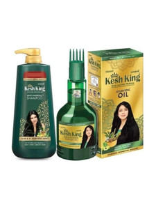 Kesh King SHAMPOO 600ML AND HAIR OIL