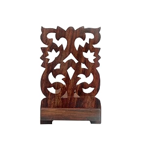 wood mobile stand for table mobile holder cell phone stand tablet stand mobile stand holder wooden mobile stand- l x b x h - 35 x 5 x 7 inch