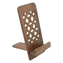 Wooden Mobile Phone Holder for Desktop, Mobile Stand for Table, Bed, Mobile Holder, Phone Stand Holder, Cell Phone Stand, Office Table Accessories, Tablet Stand, Mobile Stand Holder, Wooden Mobile Stand- Sheesham Wood