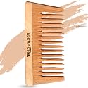 Handmade Neem Wooden Combs Hair Comb For | Women &amp; Men | Natural &amp; Eco-Friendly | Anti-Bacterial Hair Styling Comb with Fine &amp; Wide Teeth Comb | Made in India