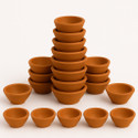 KESHIKS mitti ke diye for diwali Pottery (Pack of 100) Table Diya
