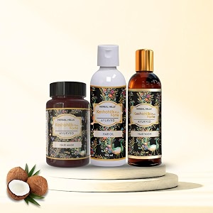 Keshohills Forte 3-in-1 Hair Care Kit Ayurvedic