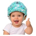KESI Baby Head Protector, Anti-Fall Anti-Collision Baby Helmet for Crawling Walking, Children Toddler Protective Cap, No Bumps and Soft Cushion Infant Safety Headguard for Toddlers (Green)