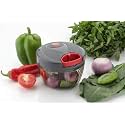 KESI ORNAMENTS Manual 500 ml Food Processor Vegetable Chopper,Pull Chopper with String, Food Chopper Vegetable Cutter for Veggies, Fruits, Salad, Onion, Ginger, Nuts, Herbs, etc,(Multicolor)