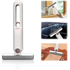 kesi portable self-squeeze mini mop for floor cleaning 180powerful squeeze mopwet amp dry use cleaning for small spacesdesktop cleaningbathroom kitchen