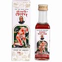Kesri Tailam Ayurvedic Pain Relief Oil (20ml, Pack of 4)|Herbal Massage Oil For Knee Pain, Back Pain, Joint &amp; Muscle Stiffness|Body Massage Oil for Legs, Shoulder &amp; Neck|Fast Absorbing, Non Greasy Tel