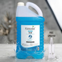 KESUDA 4.99 Litre Liquid  | Hand Rub | Alcohol Based Sanitizer Hand Rub Can (4.999 L)