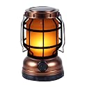 KESYOO LED Camping Lantern USB Charging Portable Vintage Outdoor Tent Light for Emergency and Home Use with Copper Finish