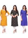 KETAKI FASHION Women Printed Straight Kurta