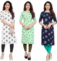 KETAKI FASHION Women Printed Straight Kurta