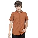 Ketch Men39s Cotton Slim Fit Solid Half