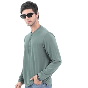 KETCH Mens Polyester Slim Stright Fit Full