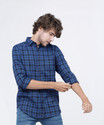 KETCH Men Checkered Casual Multicolor Shirt