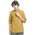 KETCH Men Cotton Slim Fit Solid Full