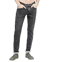 KETCH Mens Black Slim Fit Jeans