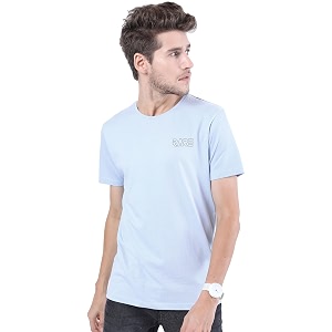 KETCH Men Slim Fit Printed Half Sleeve