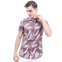 KETCH Men Slim Fit Printed Half Sleeve