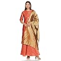 KETCH Polyester Women39s Regular Fit Self Design