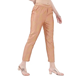 KETCH Womens Regular Fit Mid Rise Trouser