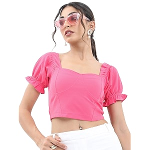 KETCH Women Polyester Regular Fit Short Sleeve
