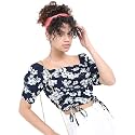 KETCH Women Regular Fit Printed Short Sleeve