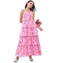 Ketch Women Regular Fit Printed Sleeveless Dress