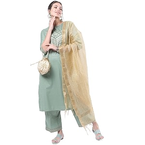 KETCH Womens Polyester Regular Fit Threeforth Sleeve