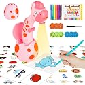 KETIEE Drawing Projector for Kids, Tracing and Drawing Projector Toy with Light &amp; Music, Children Smart Projector Sketcher, Kids Art Projector with 72 Stencils for Boy Girl 3-8 Years Old (Pink)