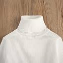Girls Wollen Warm High Neck Full Sleeves T-Shirt/Inner/Skivvy for Winter_Pack of 01