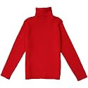Girls Wollen Warm High Neck Full Sleeves T-Shirt/Inner/Skivvy for Winter_Pack of 01