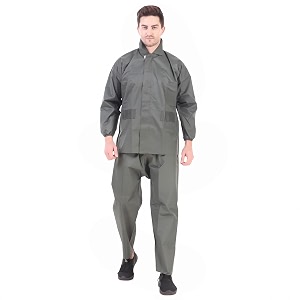 Mens Classic All-Sport Waterproof Breathable Rain Suit