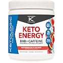 Ketologic KetoEnergy BHB Powder (Watermelon) 30 Servings, 100mg Caffeine