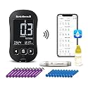 KetoSens Blood Ketone Monitoring Starter Kit with Bluetooth - Ideal for Keto Diet. Includes Meter, 10 Ketone Test Strips, 1 Control Solution Vial, 1 Lancing Device, 10 Lancets & Travel Case